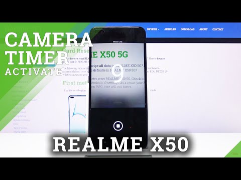 How to Use Camera Timer in REALME X50 5G – Turn On Camera Timer