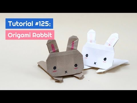 DIY Origami Rabbit Tutorial | The Idea King Tutorial #125