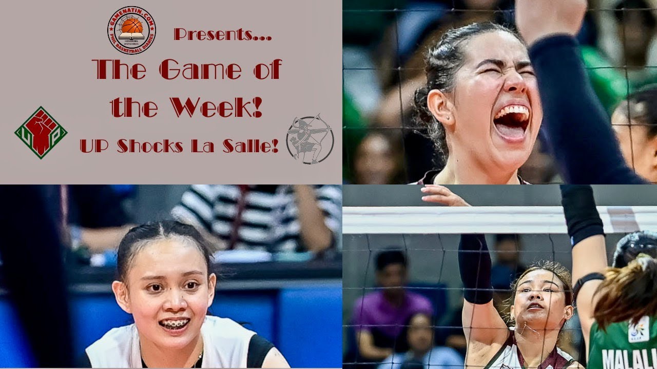 GameNatin.com's Game of the Week - UP vs La Salle, UAAP Women's Volleyball, April 13, 2025