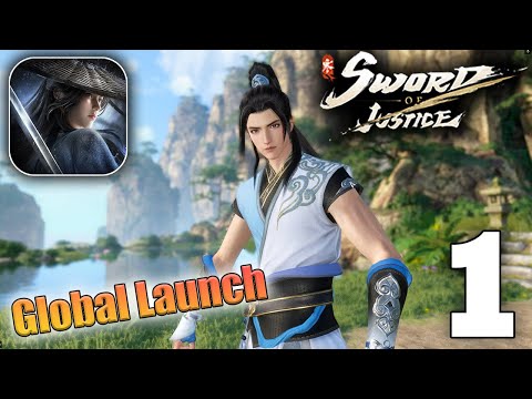 SWORD OF JUSTICE Global Launch Gameplay Walkthrough Part 1 (iOS, Android, PC)