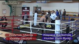 preview picture of video 'Liga B-FIGHT - Pomiechówek 19.10.2014 - Wołyński Maciej vs Klepacz Bartłomiej'