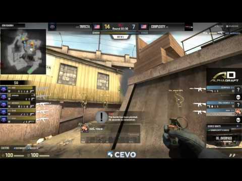 Trifecta vs coL Game 1 (CEVO-P CS:GO Season 8) - Misled & Dust