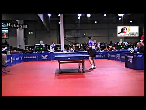 Emmanuel Lebesson Vs Allan Bentsen   Group C WTTTC Dortmund 2012]