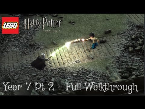 LEGO Harry Potter Years 5-7-Deathly Hallows - Full Year 7 Pt2 Walkthrough (No Commentary)