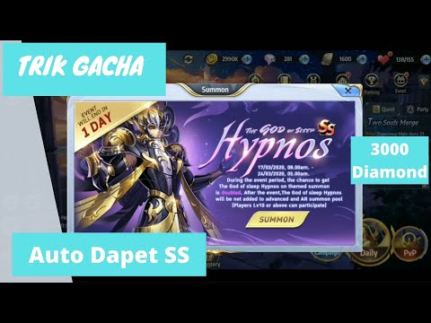 Gacha Hypnos The God Of Sleep Trick & Tips