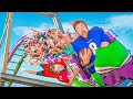 Extreme KILL THE MAN WITH BALL At Amusement Park