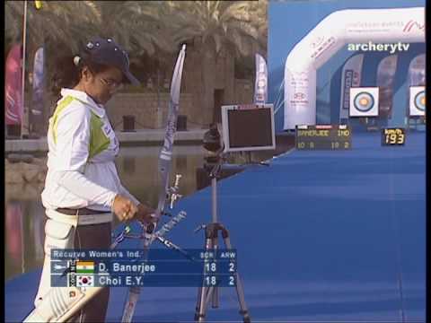 Dola Banerjee v Choi Bomin – recurve women's gold | Dubai 2007 Archery World Cup Final
