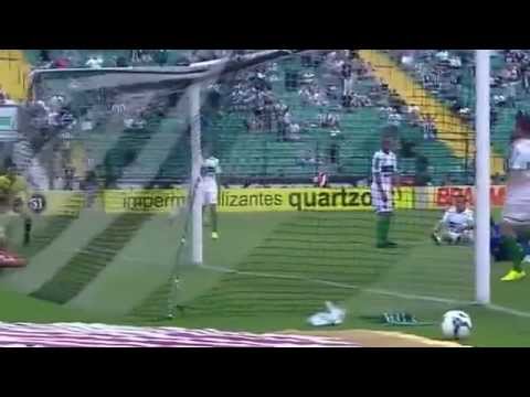 Gols: Figueirense 4x0 Coritiba Brasileirão 19/10/2014