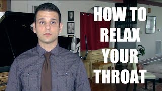 How to Relax Your Throat While Singing