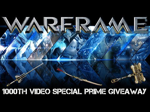 Warframe Monthly Prime Giveaway - February 2018 (PC only)