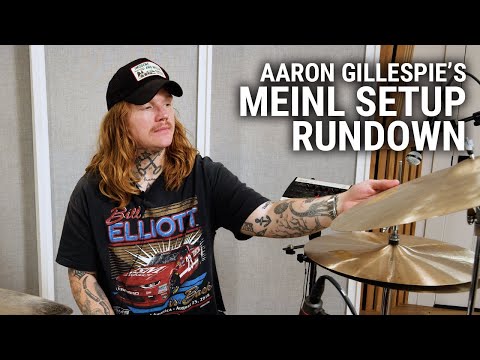 Meinl Cymbals - Aaron Gillespie's Setup Rundown