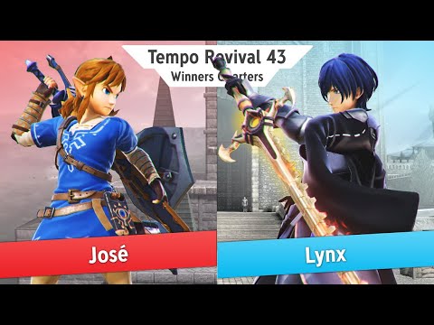 Tempo Revival 43 - José (Young Link, Link) Vs. Lynx (Byleth) - Winners Quarters - Smash Ultimate
