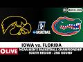 IOWA VS FLORIDA NCAAM Basketball Game Score Radio Play By Play