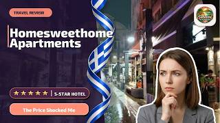 Homesweethome Apartments - The Price Shocked Me | Thessaloniki, Greece🛏️