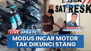 Incar Motor yang Tidak Dikunci Stang, Residivis Pelaku Curanmor di Kendari Akhirnya Ditangkap