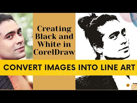Convert image into line art in CorelDraw | CorelDraw...