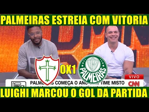 💚🤍PORTUGUESA 0 X 1 PALMEIRAS 🔥 LUIGHI SCORES AND VERDÃO WINS IN THEIR 2026 PAULISTÃO OPENING MATC...