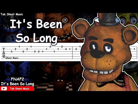 Five Nights at Freddy's 2 - It's Been So Long Guitar Tutorial Video
