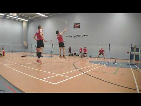 Jake Thomas + Huw Zhong Vs Jed Arksey + David (Warwick 1 Vs Trent 1 18/19) Set 3