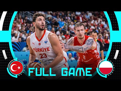 Quarter-Finals | Türkiye v Poland | Full Basketball Game | FIBA EuroBasket 2025