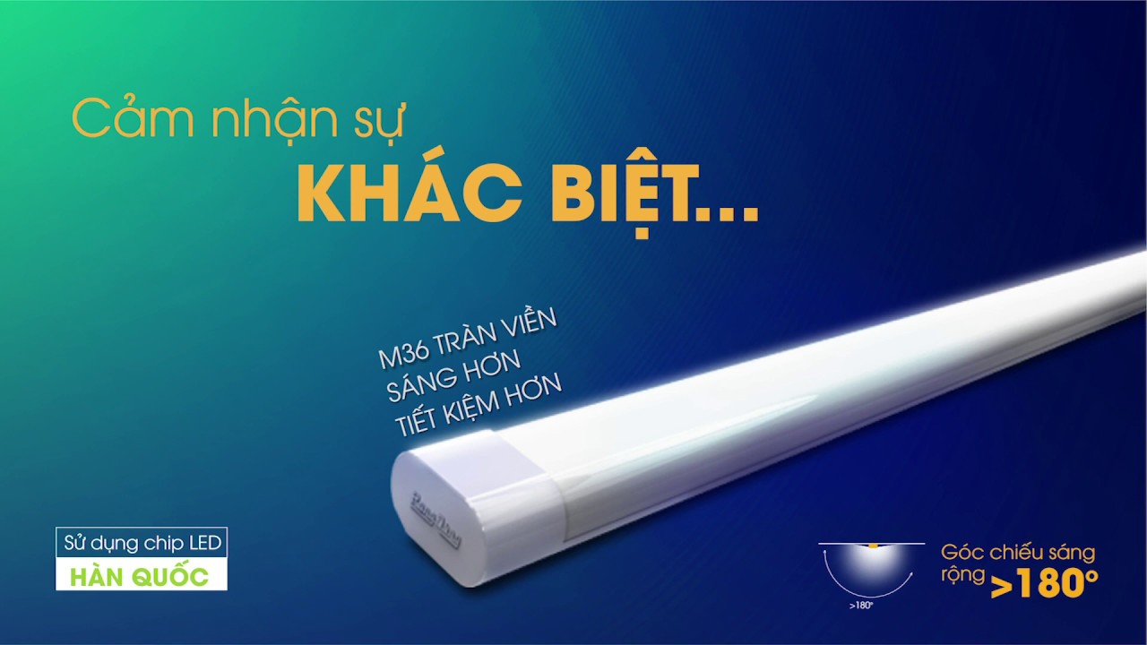 Bộ đèn LED M36 - Cảm nhận sự khác biệt