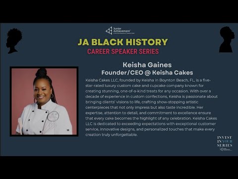 Black History Week -  Keisha Cakes 2025