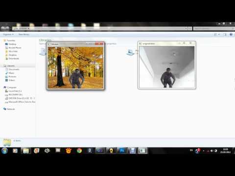 Background Removal using OpenCV