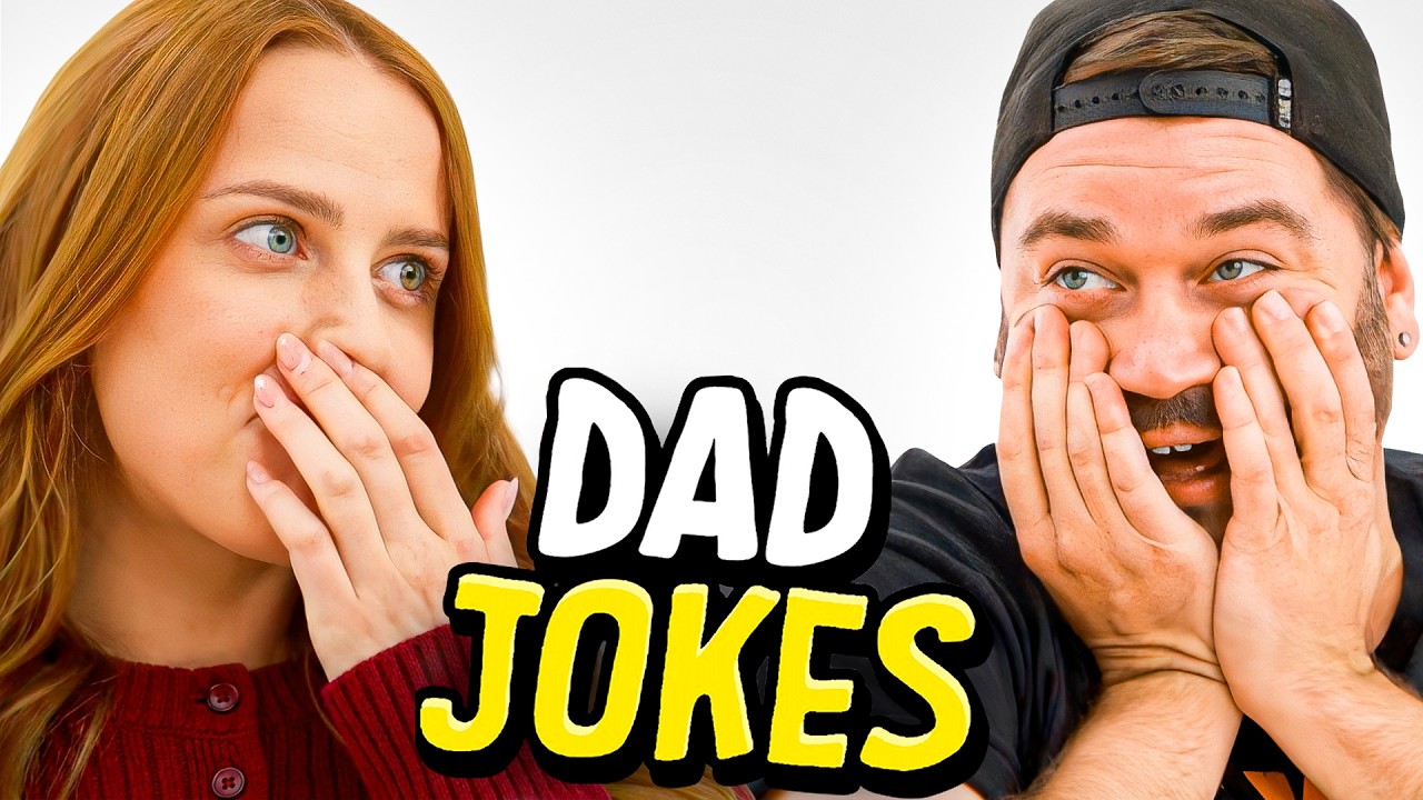 Dad Jokes | Don't laugh Challenge | Matt vs Kat | Raise Your Spirits