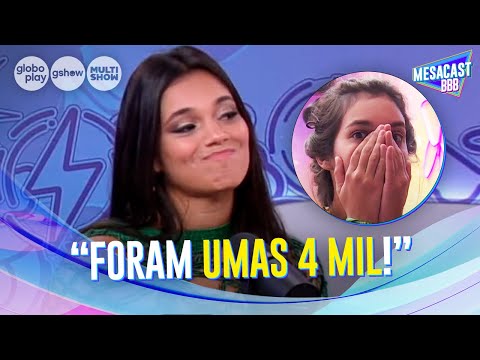 RECORDE DE ESTALECADAS! 💥 ALANE EXPLICA PORQUE TOMOU TANTAS PUNIÇÕES NA CASA | MESACAST BBB