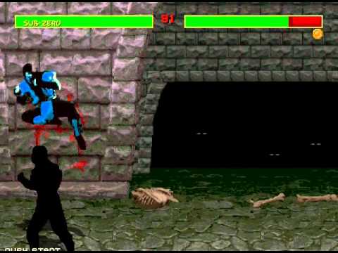 Mortal Kombat i online match: Traweezie(Sub-Zero) vs Yanni(Noob Saibot)