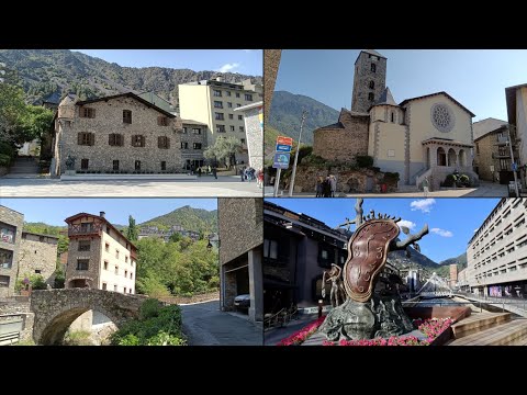 Explore Andorra la Vella | 4K Walking Tour of Andorra’s Charming Capital