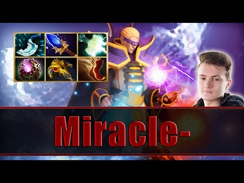 Miracle- plays Invoker Mid Ranked - Dota 2