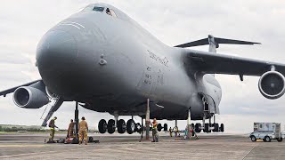 US Air Force Genius Process to Lift US Largest Aircraft