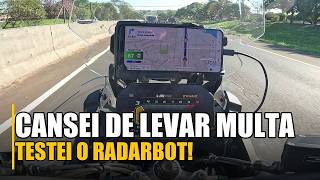 Cansei de Levar MULTA! Testei o Radarbot na BMW F900 GS e Ele Avisa Até Radar Móvel