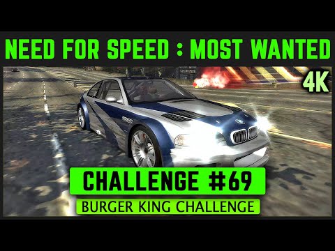NFS: Most Wanted Remastered 4K - Challenge #69 - BMW M3 GTR