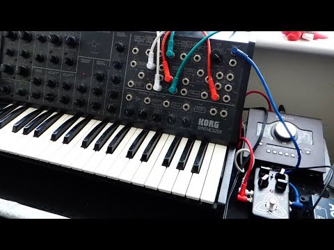 Korg MS20 & TC Electronic Trinity T2