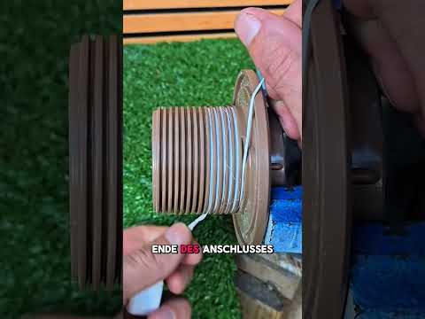 So dichtest du Gewinde richtig mit Teflonband ab