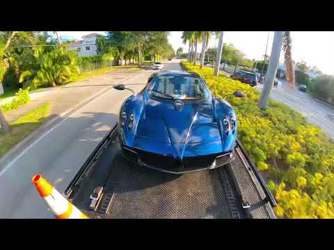 Transporting a Pagani Huayra!