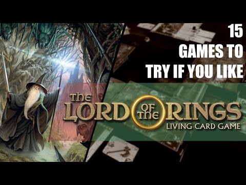 15 games to try if you like the Lord of The Rings Card Game | Best Tabletop games for LotR LCG fans