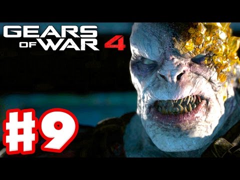 Gears of War 4 - Campaign Gameplay Walkthrough Part 9 - Storm Warning! (PC, Xbox One)