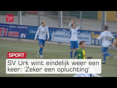SV Urk door 2-3 winst op SV Huizen uit neerwaartse spiraal | Omroep Flevoland