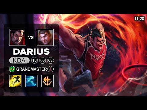 Darius Top vs Jayce - BR Grandmaster - Season 11 Patch 11.20