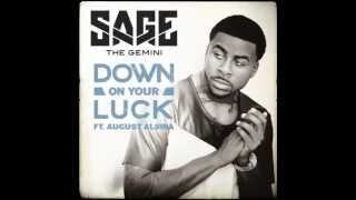 Down On Your Luck (Instrumental) - Sage The Gemini (feat. August Alsina)