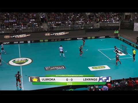 ELVI florbola līga: Ulbroka/FS Masters - Lekrings (Spēle par 3.vietu) (9.04.2016)