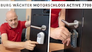 BURG-WÄCHTER secuENTRY active 7700 - Ersteinrichtung des smarten Motorschlosses