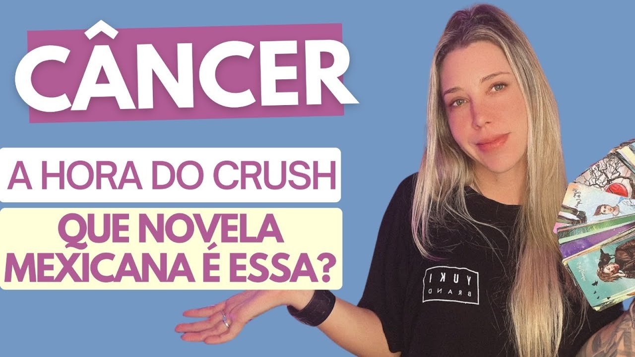 CÂNCER ♋️ A HORA DO CRUSH ❤️ Tem alguém de olho em você e com muita inveja. Cuidado com esse contato