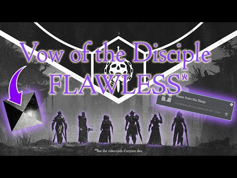 Destiny 2 - FLAWLESS Vow of the Disciple Raid but the video ends if anybody dies