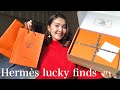 My recent Hermès scores 🍊 Feeling very lucky at the Hermès boutique | Unbox with me