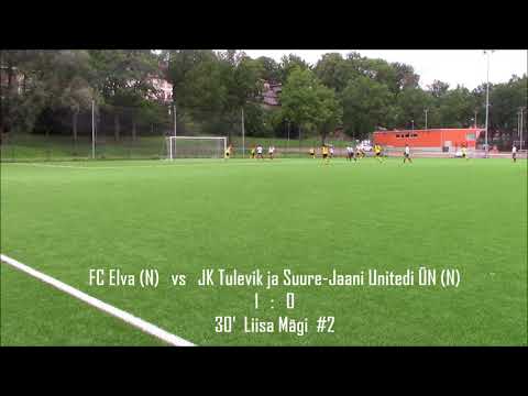 15. voor 2018: JK Tulevik ja Suure-Jaani United ÜN (N) - FC Elva (N) 2:2 (1:1)