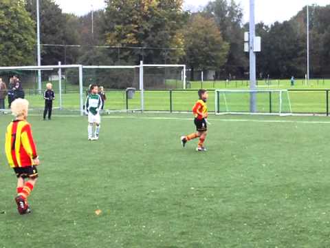 oefenwedstrijd,Rozenburg F1-Spijkenisse F1, 08-10-2011